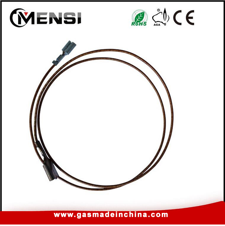 Gas thermocouple for fireplace